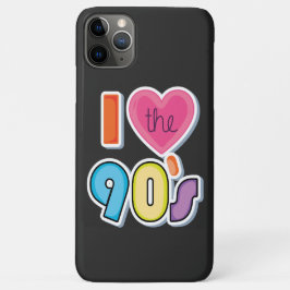 Grappig Ik Hou Van De 90's, 1990's Thema Feest iPhone 11 Pro Max Hoesje