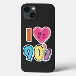 Grappig Ik hou van de jaren '90, 1990's Theme Part iPhone 13 Hoesje