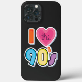 Grappig Ik hou van de jaren '90, 1990's Theme Part iPhone 13 Pro Max Hoesje
