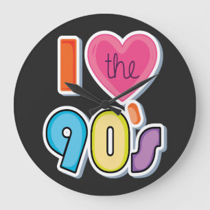 Grappig Ik hou van de jaren '90, 1990's Theme Part Grote Klok