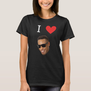 Grappig Ik Hou Van Echtgenoot Foto Persoonlijke Vr T-shirt
