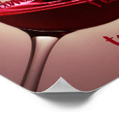 Grappig // ik koken met wijn... poster (Hoek)