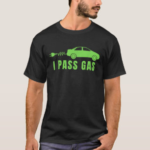 Grappig ik laat gas los Elektrische auto ik hou va T-shirt