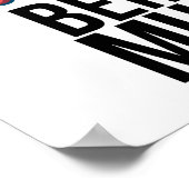 grappig ik mis je veel design met aardbei poster (Hoek)