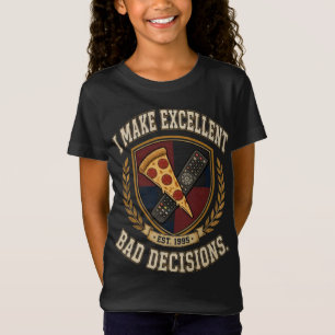 Grappig, ik neem uitstekende slechte beslissingen t-shirt