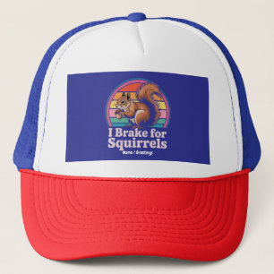 Grappig, ik Rem Voor Eekhoorns Cadeau Dierenliefhe Trucker Pet