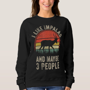 Grappig Impala Ontwerp Kunst Grafische Impala's Di Trui