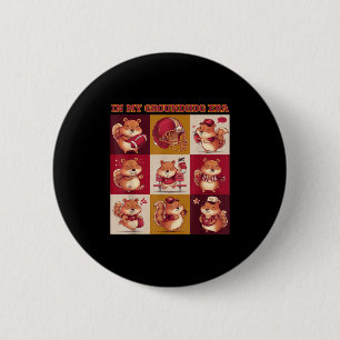 Grappig In Mijn Marterjaar Voetbal Gelukkige Marte Ronde Button 5,7 Cm