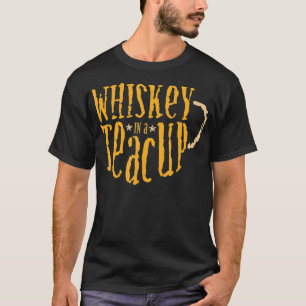 Grappig in theekopje likeur drank Drink quote T-shirt