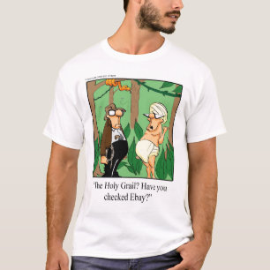 Grappig Indiana Jones - type T-shirt