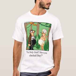 Grappig Indiana Jones - type T-shirt