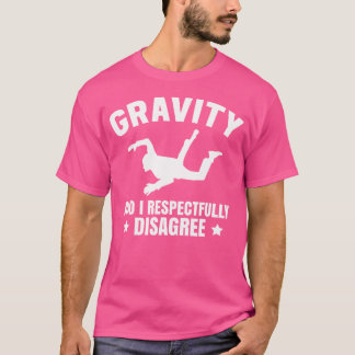 Grappig indoor skydiving t-shirt