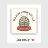 Grappig Insect Bug Sticker (Vel)