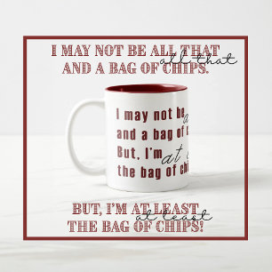 Grappig Inspirerend Cadeau Voor Haar - Grappige Qu Tweekleurige Koffiemok