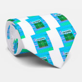 Grappig Inspirerend Grafisch dat ik me verveel van Stropdas (Opgerold)