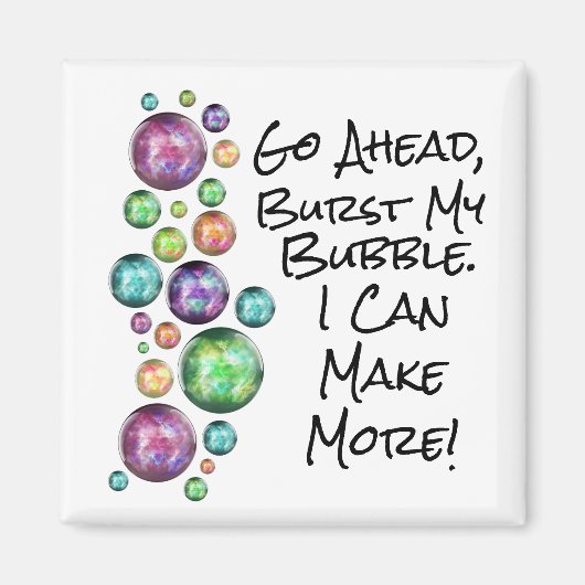 Grappig Inspirerend Magneet (Voorkant)