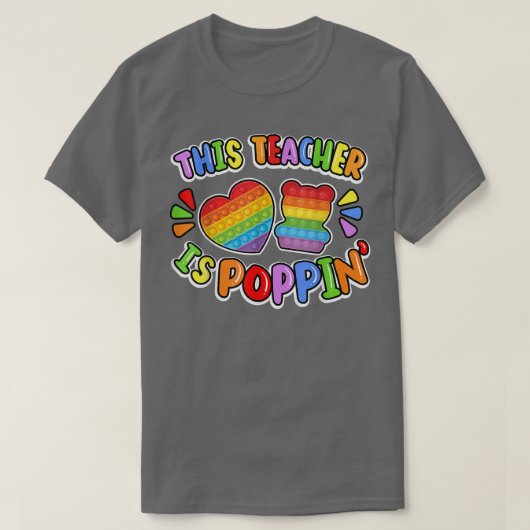 Grappig is dat deze leraar de Pop van de poppenwol T-shirt (Design voorkant)