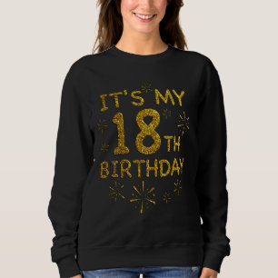 Grappig is mijn 18e verjaardag Shirt 18 jaar oude 