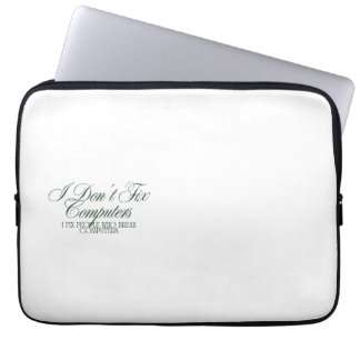 Grappig IT-ondersteuningsshirt Laptop Sleeve