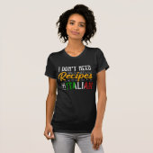 Grappig Italiaans Cook Gift Culinary Kitchen Humor T-shirt (Voorkant volledig)