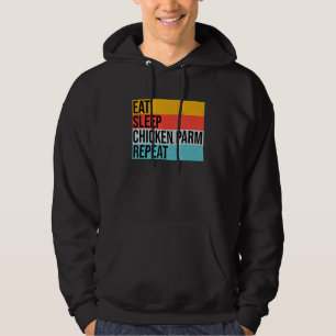 Grappig Italiaans foodie parmesan voor kipparm Lov Hoodie