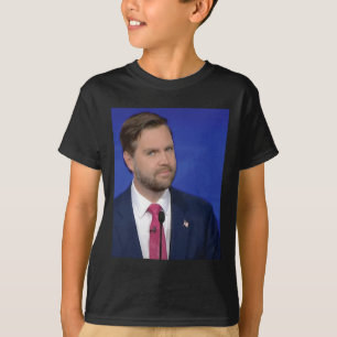 Grappig J.d Vance Meme Vice President Debat Face T-shirt