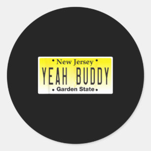 Grappig Ja Buddy Pauly D Jersey Shore Kust Hoogte Ronde Sticker