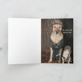 Grappig Jacht Lab Verjaardag Kaart (Binnen)