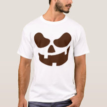 Grappig Jack-o'-Lantern Gezicht Halloween T-Shirt