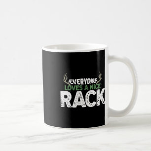 Grappig jagen mooi rek gewei herten jager Humor Koffiemok