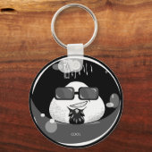 Grappig Japans Riceball Sleutelhanger (Voorkant)