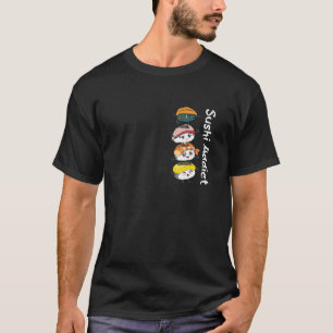 Grappig Japans voedsel dat aan Sushi 1 is gegeven T-shirt