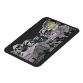 Grappig Je gezicht op Mt Rushmore Magneet (Linkerzijde)