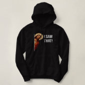 Grappig Jezus dat ik die Christelijke kerkkruidenl Hoodie (Design voorkant)