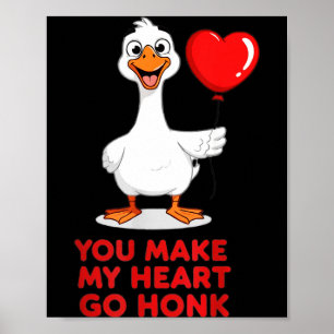 Grappig jij laat mijn hart toeteren bijpassende va poster