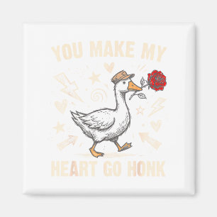 Grappig jij laat mijn hart toeteren Domme Gans Val Magneet