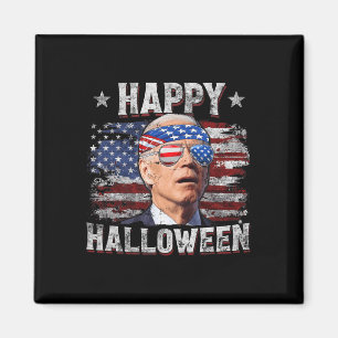 Grappig Joe Biden 4 juli Happy Halloween Amerika Magneet
