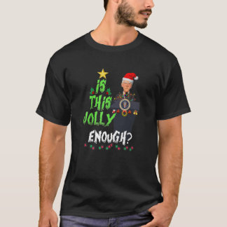 Grappig Joe Biden is deze klomp genoeg met Kerstmi T-shirt