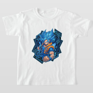 Grappig jongensgrafiek T-shirt – Speels en kleurri