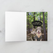 Grappig Jubileum van de vrouw van Hunter Kaart (Binnen)