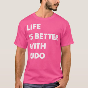 Grappig judo leven is beter met judo t-shirt