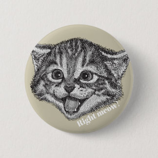 Grappig, juist. Knoop Ronde Button 5,7 Cm