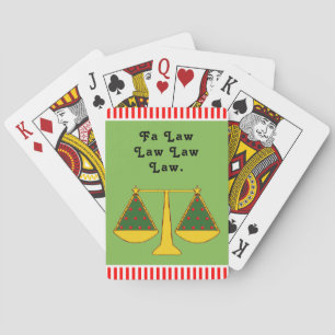 Grappig Kado voor Advocaten met de Feestdagen Pokerkaarten