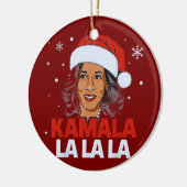 Grappig Kamala Harris 2024 Comma La Christmas Keramisch Ornament (Links)