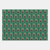 Grappig Kamala Harris 2024 Kerst Comma La Gift Inpakpapier Vel (Voorkant 3)