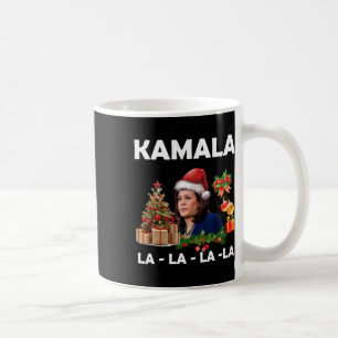Grappig Kamala Harris 2024 Kerst Comma La Mannen W Koffiemok