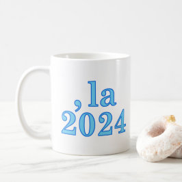 Grappig Kamala Harris Comma La 2024 Koffiemok