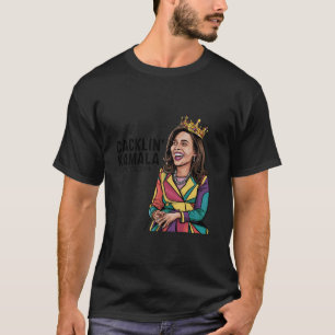 Grappig Kamala Harris Lachend Woord Salade Koningi T-shirt
