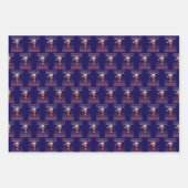 Grappig Kamala Santa Claus Kerst Lelijk Cadeau Inpakpapier Vel (Voorkant 2)