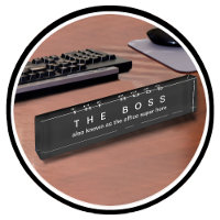 Grappig Kantoor Boss Executive Gift